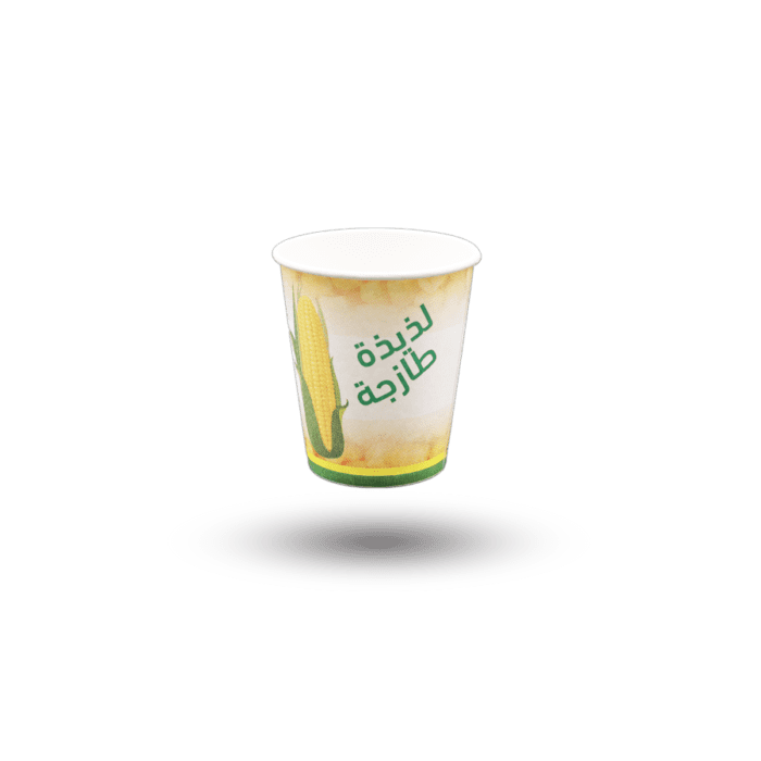 أكواب ورقية 7 أونص ذرة -205 مل